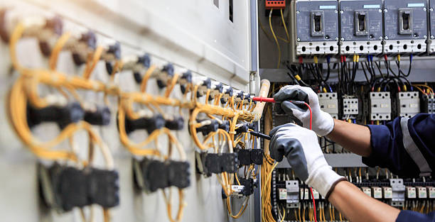 Professional Electrician technician working in Gunter, TX